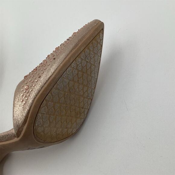 Chinese Laundry Women's Gold D'Orsay Heels Size 10M Party Shoes - Picture 8 of 9